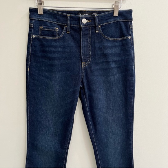 Athleta Sculptek Ultra Skinny Jeans Medium Dark Wash Stretch Denim 511195 Size 6 - Picture 5 of 13
